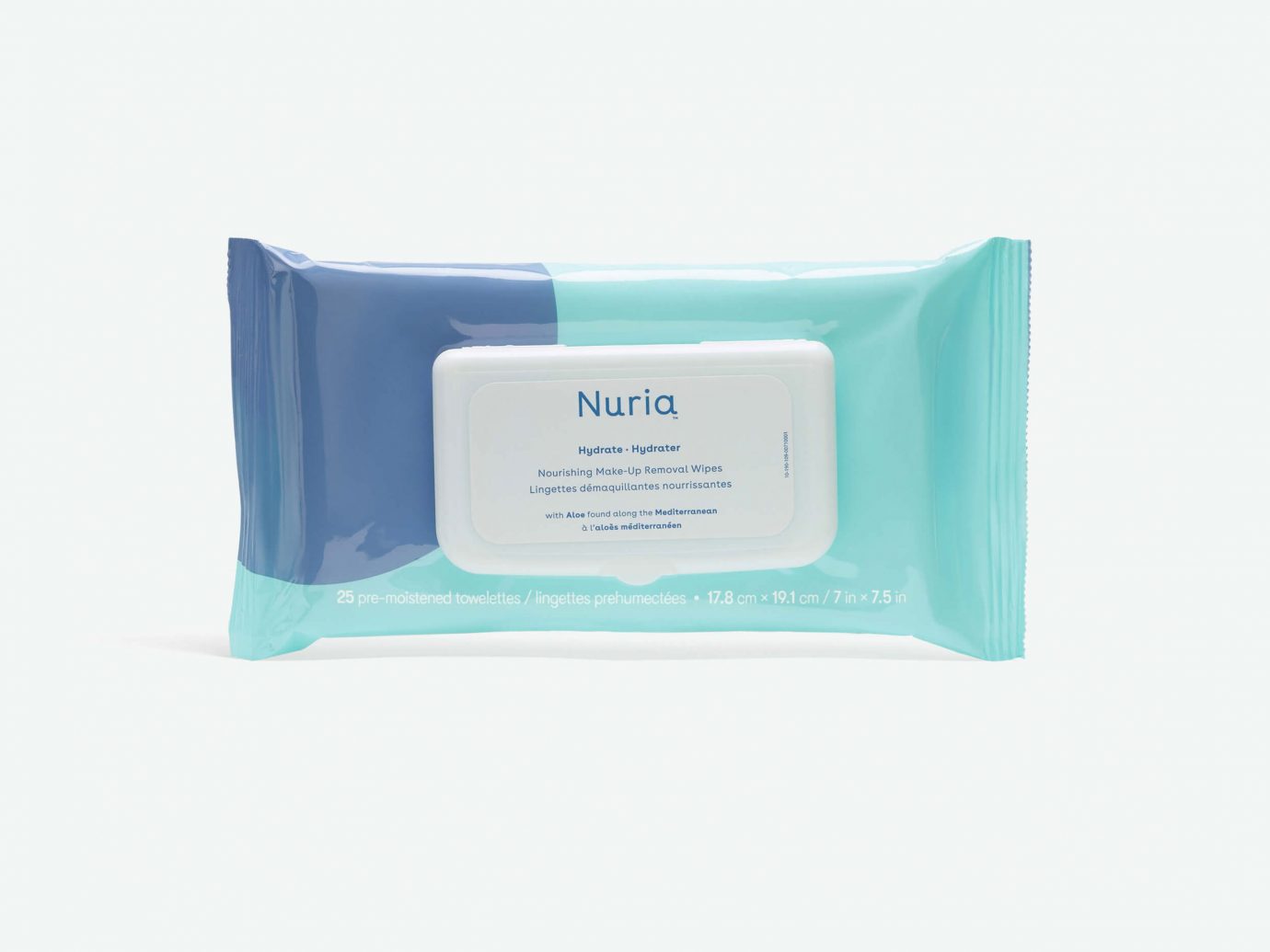 Nuria Hydrate Nourishing Make-Up Removal Wipes