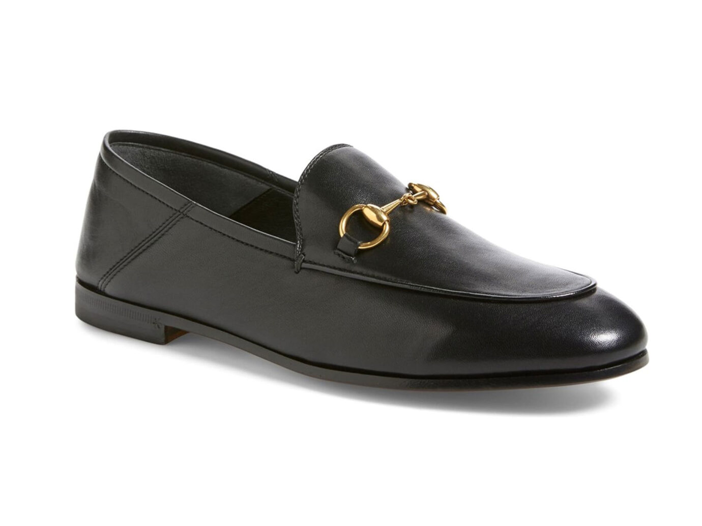 Gucci Brixton Leather Loafers