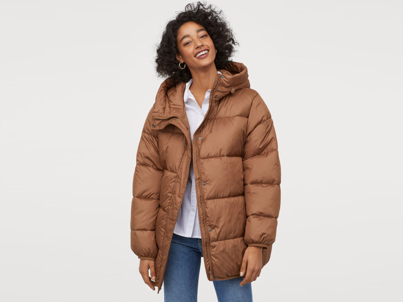H&M Padded Hooded Jacket