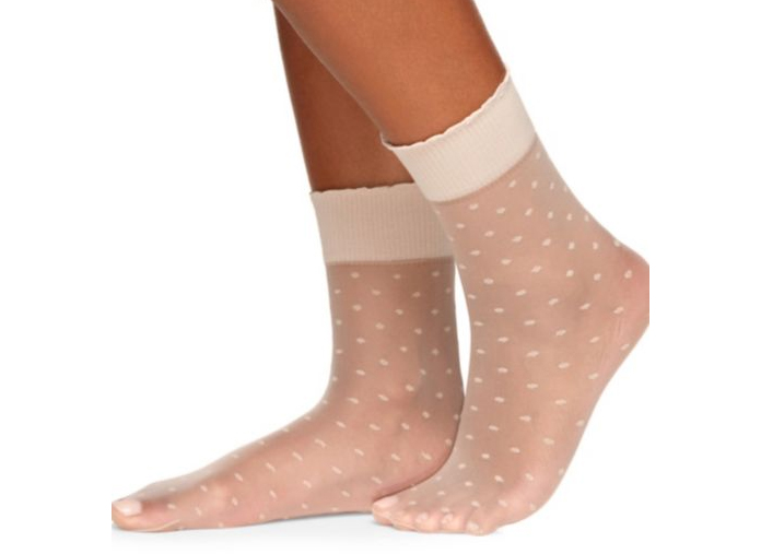 Berkshire Sheer Dot Anklet Socks