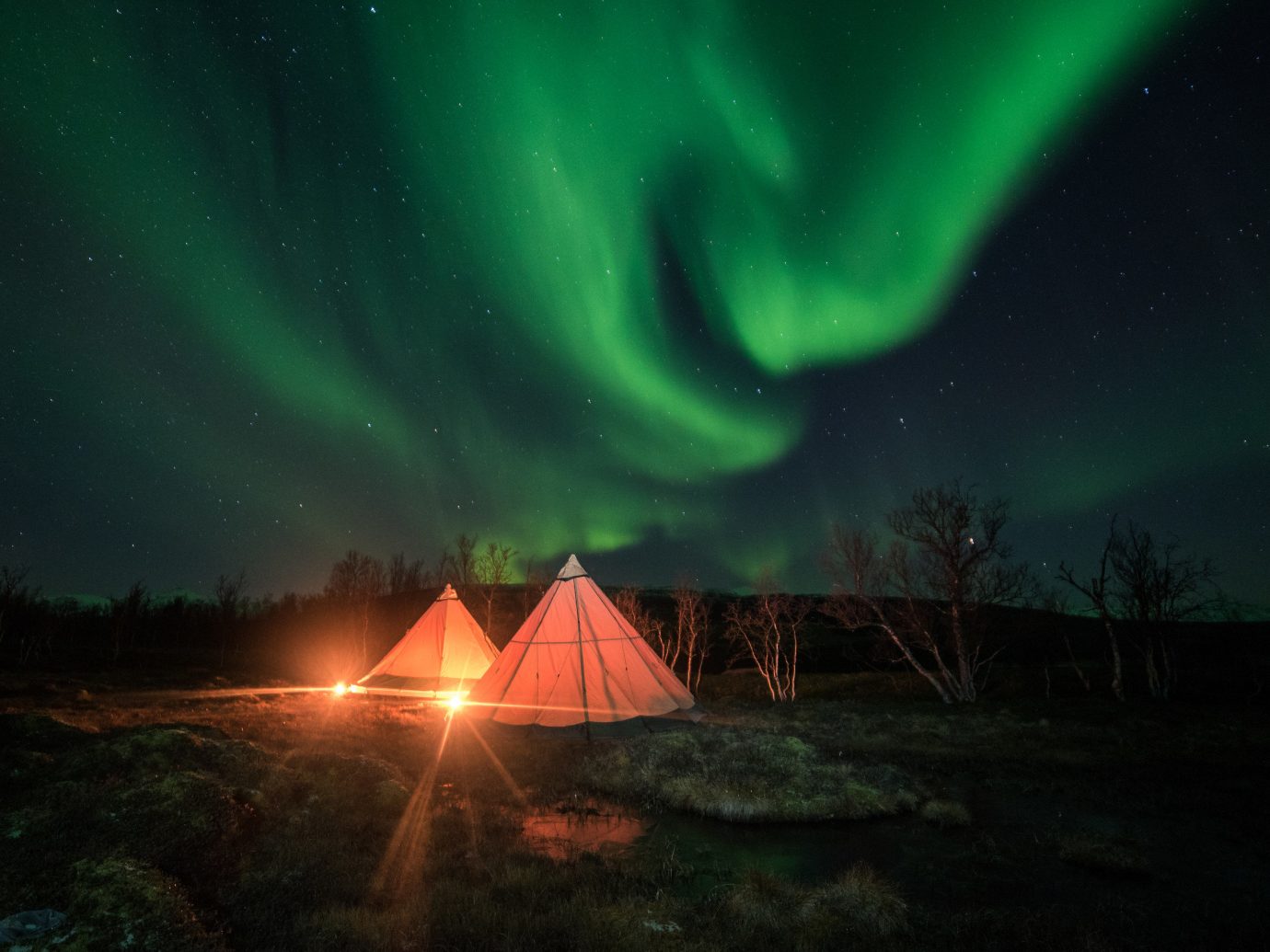 Luxury Travel Trip Ideas outdoor aurora atmosphere Night Sky
