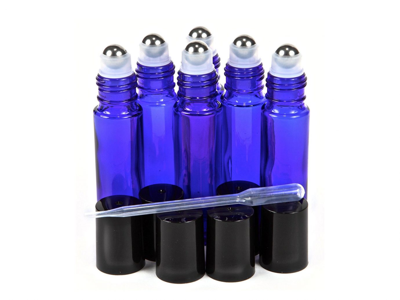 Influencers + Tastemakers Travel Shop Trip Ideas cobalt blue bottle purple product glass bottle cylinder electric blue plastic bottle