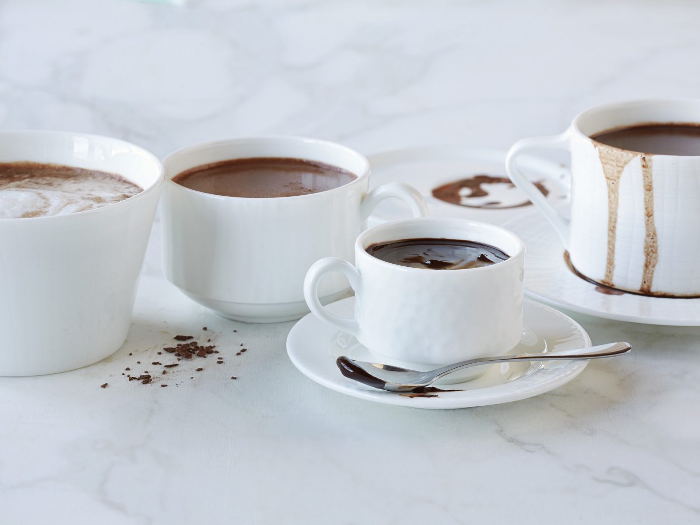 Food + Drink cup coffee table coffee cup saucer Drink food pastry beverage cappuccino breakfast caffeine espresso drinkware ceramic porcelain latte