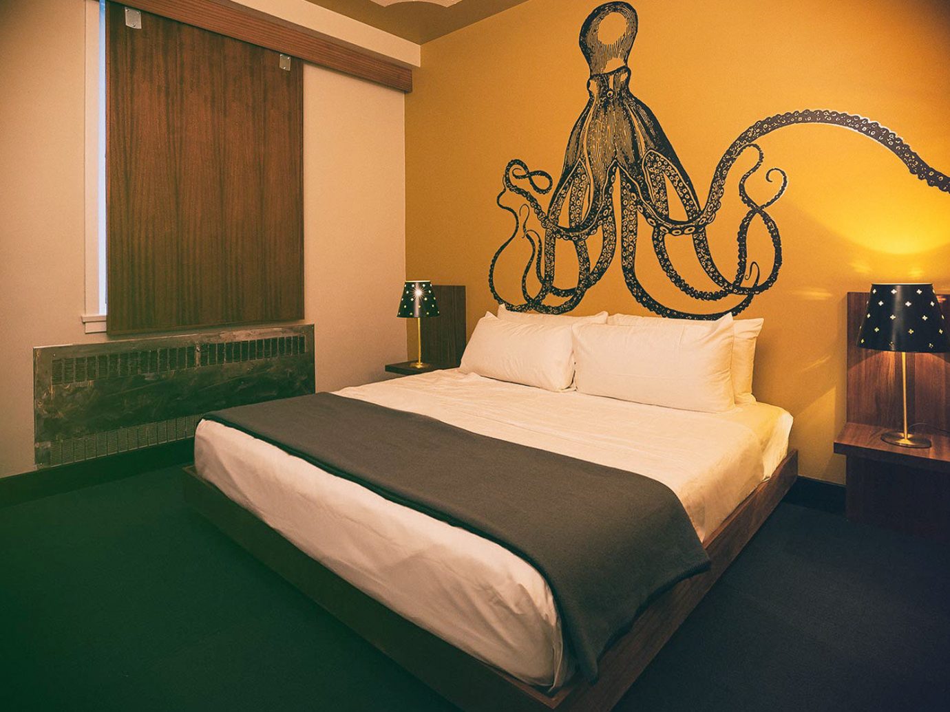 Alberta Boutique Hotels Canada Hotels room Suite wall interior design Bedroom bed ceiling furniture hotel bed frame