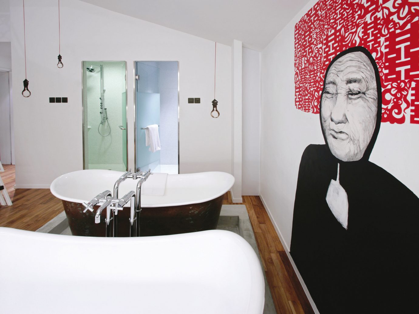 Bath Hotels Luxury Modern wall indoor person room interior design Design