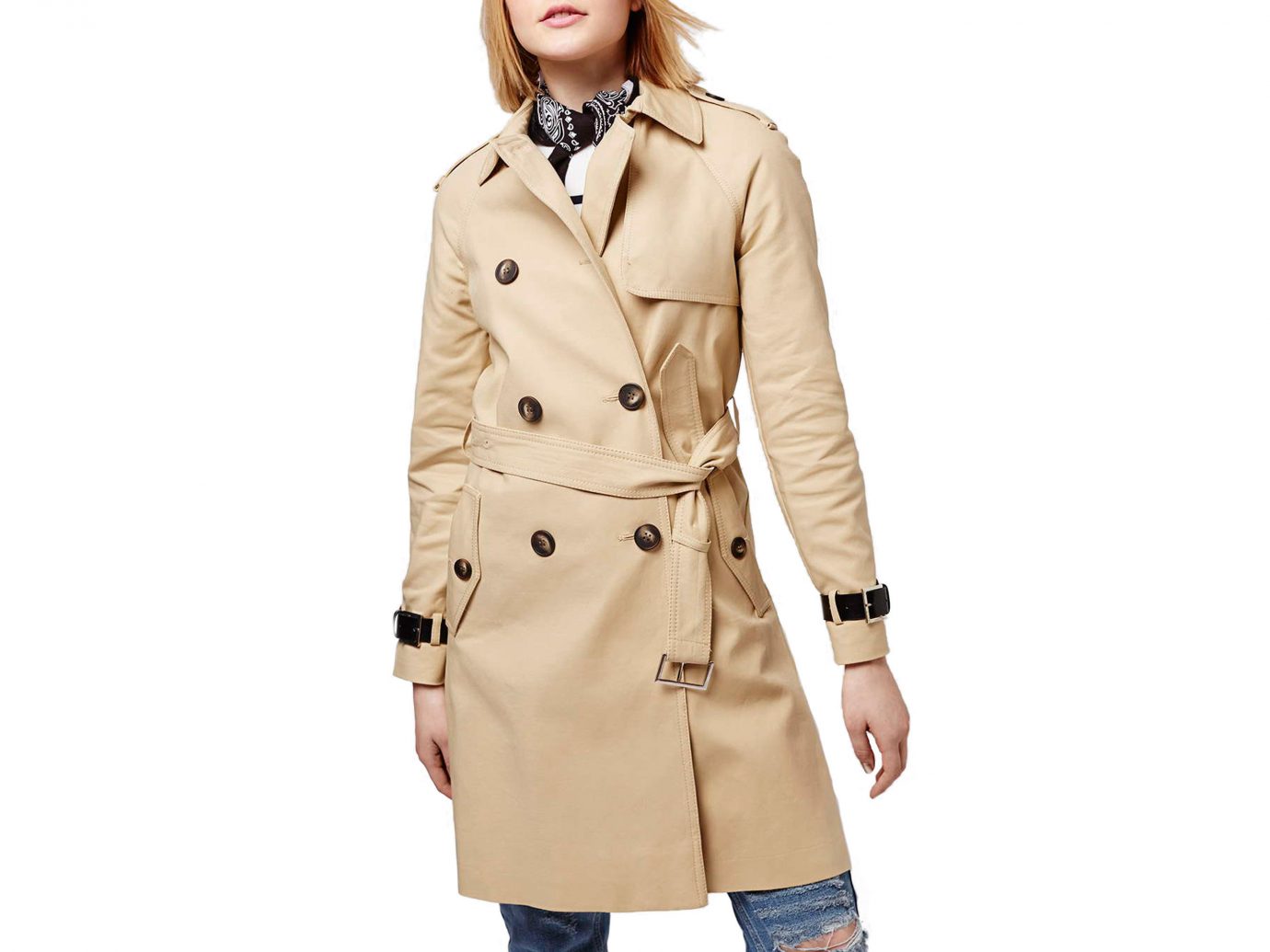 Style + Design clothing trench coat coat person wearing overcoat posing suit sleeve beige outerwear collar jacket dressed tan