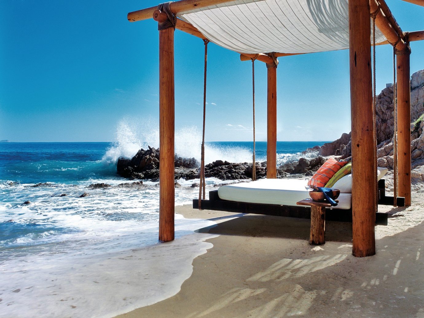 Hotels sky Beach outdoor leisure vacation Ocean Sea Resort caribbean swimming pool estate walkway shore sandy