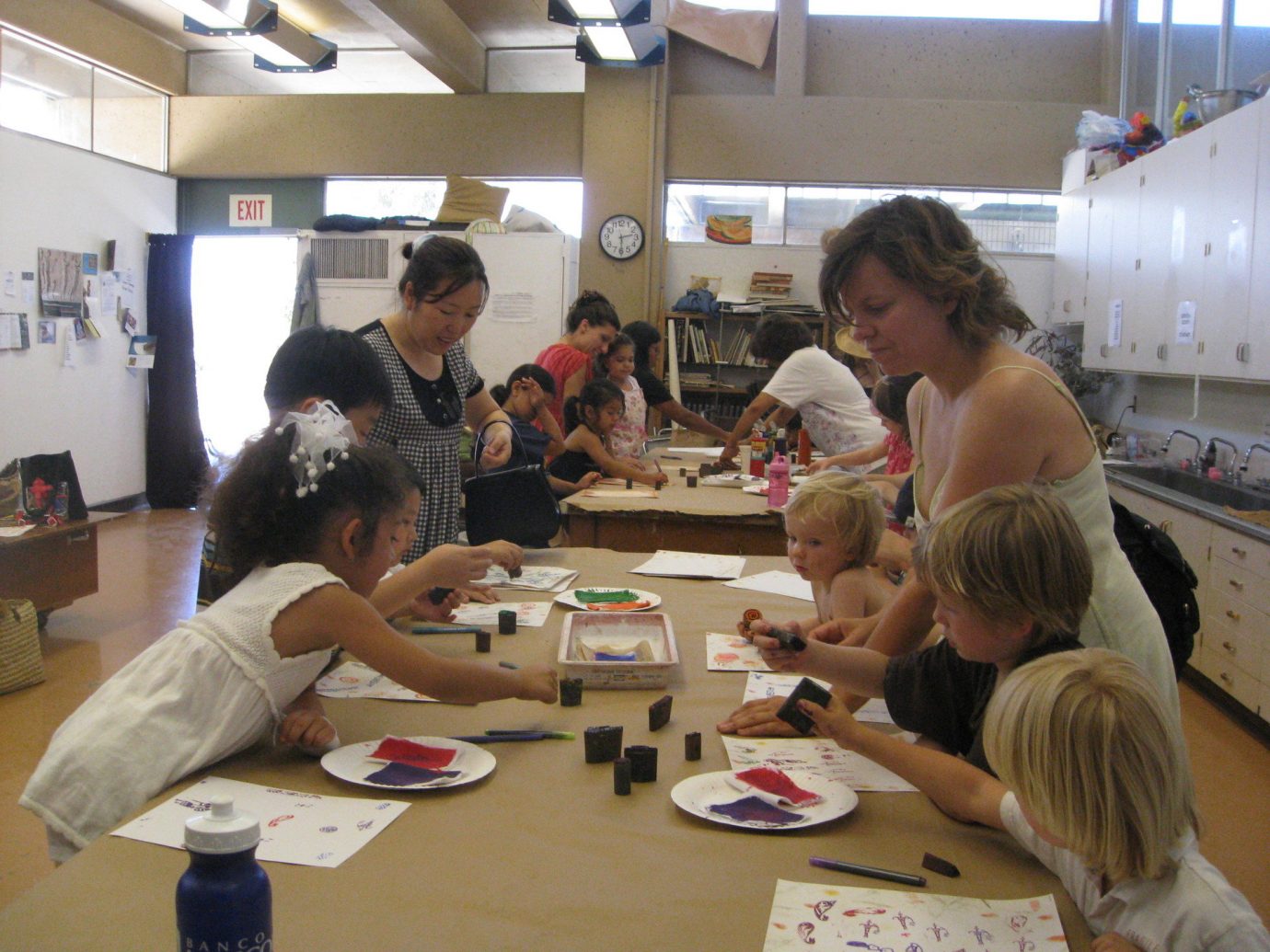 activities art Budget children class crafts painting people person indoor group workshop learning