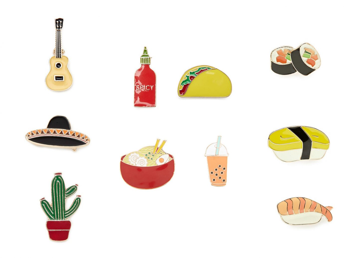 Style + Design product dish sushi food hand illustration