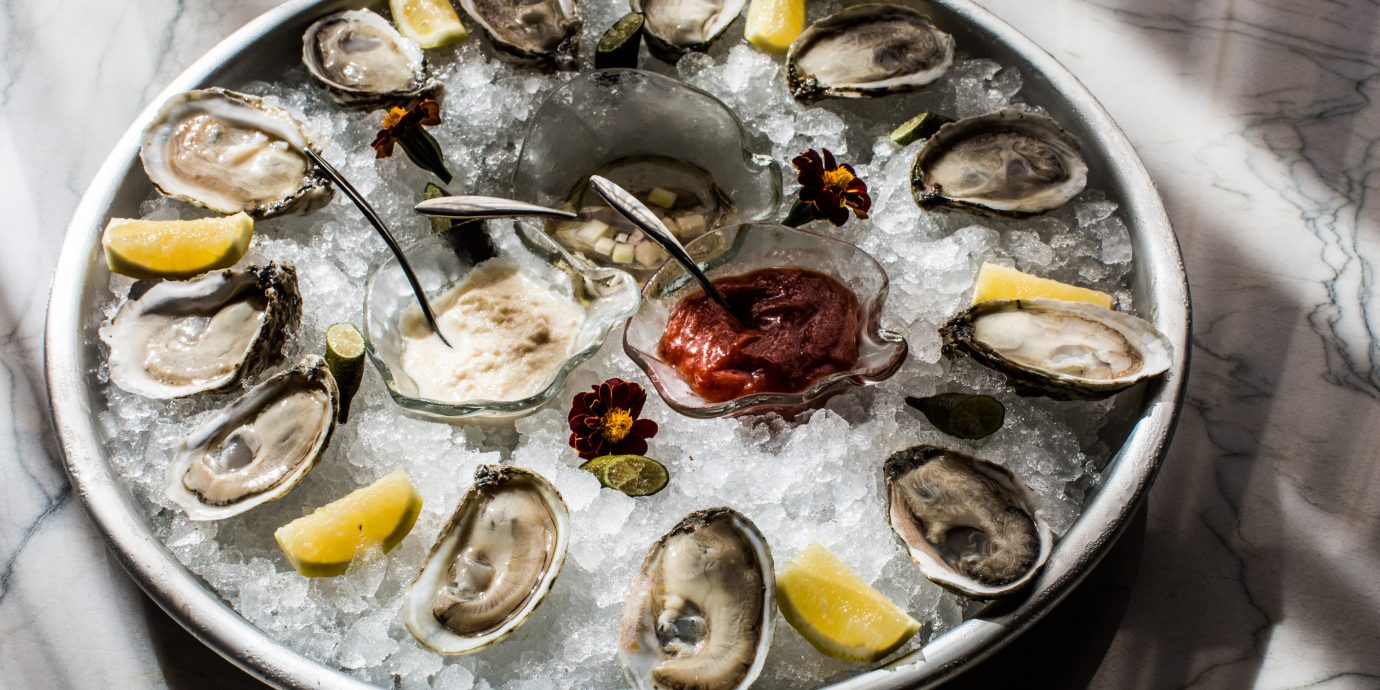 Food + Drink oyster Seafood food plate clams oysters mussels and scallops dish animal source foods clam recipe mussel
