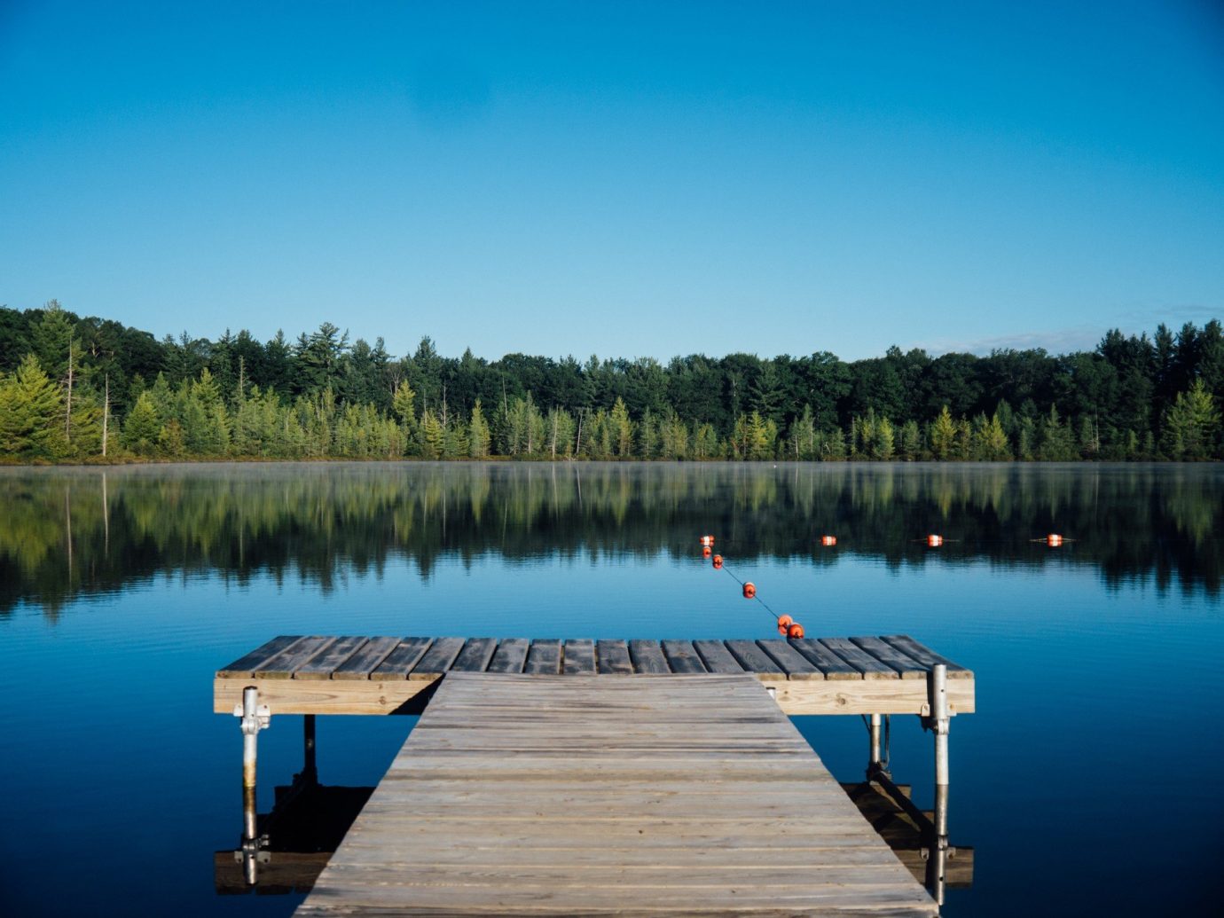 calm dock fresh Greenery isolation Lake Nature Outdoors reflection remote Scenic views serene trees Trip Ideas water tree outdoor sky body of water swimming pool reservoir dusk Sea wood surrounded day