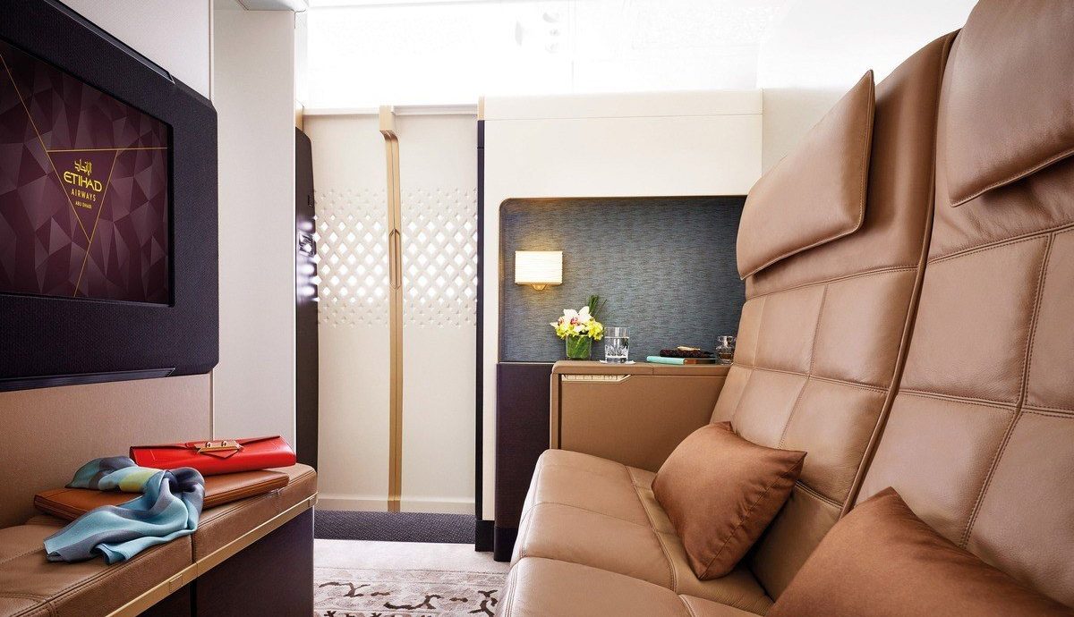 Luxury Travel News indoor wall sofa room interior design Suite home living room furniture Design
