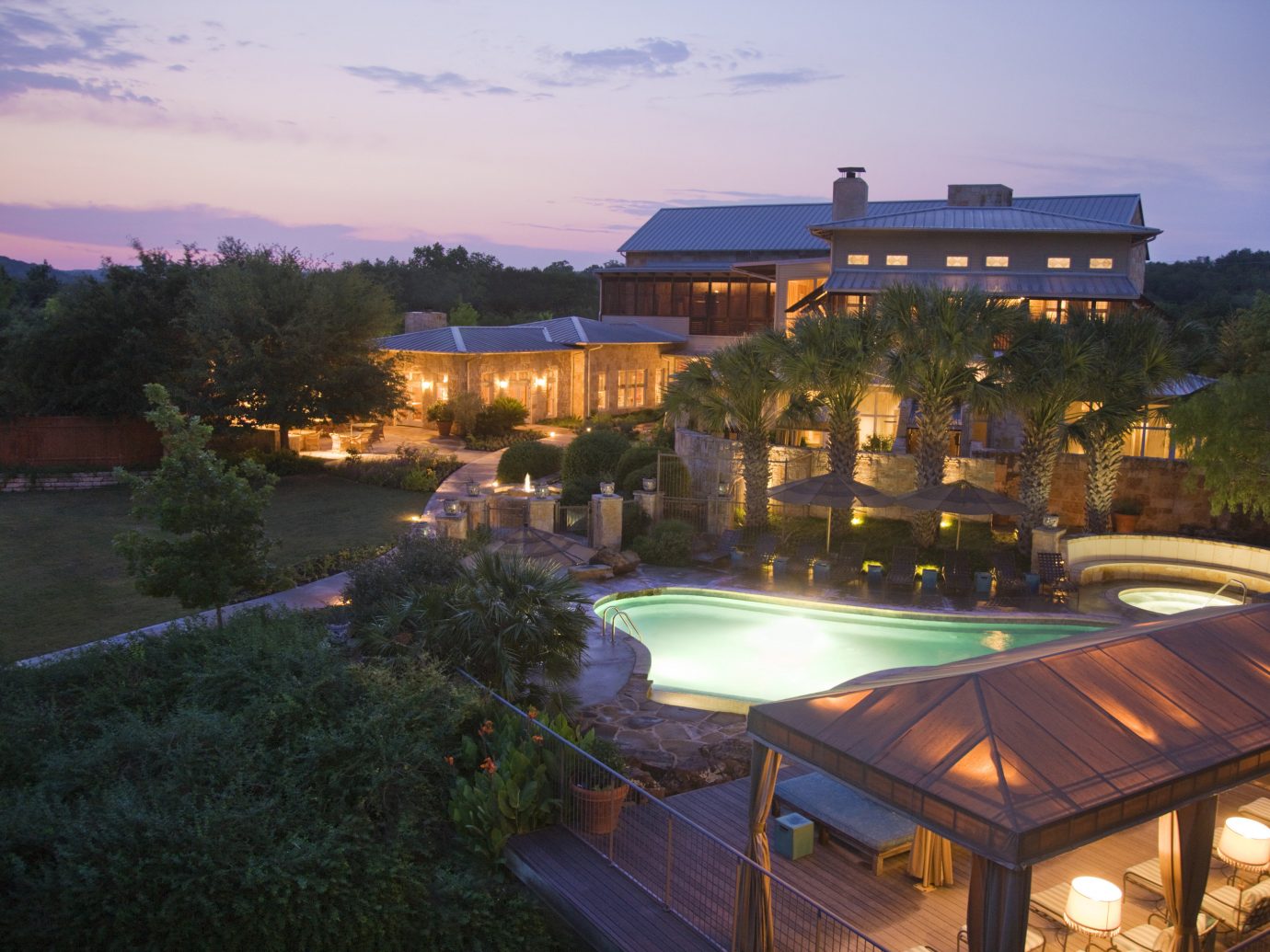 Hotels sky outdoor tree property swimming pool estate Resort Villa mansion light day
