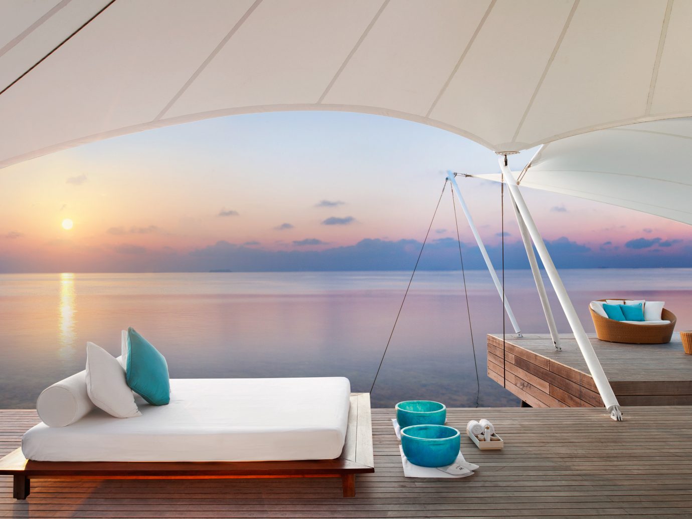 Elegant Living Lounge Luxury Ocean Overwater Bungalow Trip Ideas indoor Boat Architecture yacht lighting interior design ceiling Design swimming pool