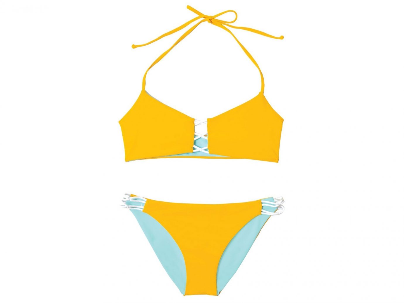 Style + Design clothing yellow product swimwear maillot undergarment hand one piece swimsuit