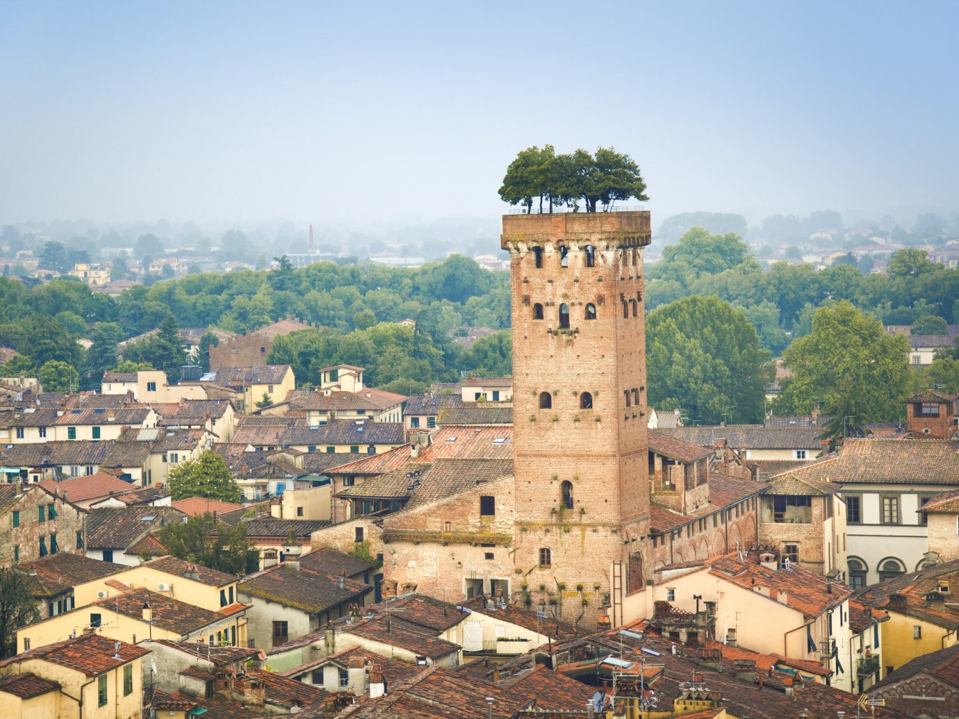 Italy Trip Ideas sky landmark City Town tower urban area tree historic site fortification building château castle ancient history Village history tourism roof middle ages
