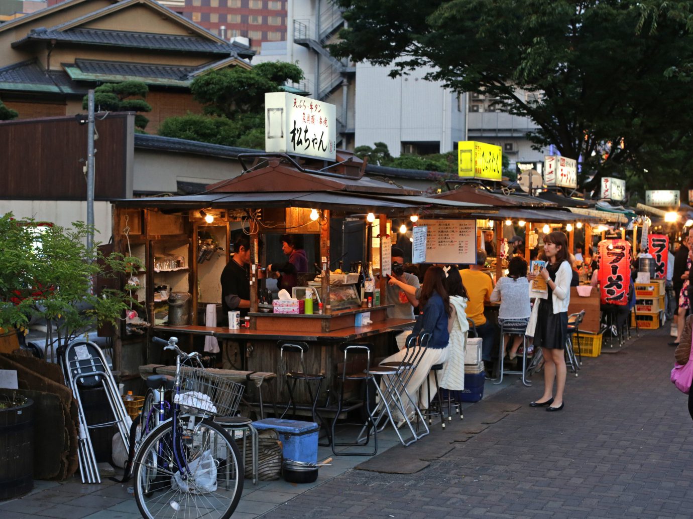 Japan Trip Ideas marketplace market public space stall Town street City pedestrian Downtown bazaar