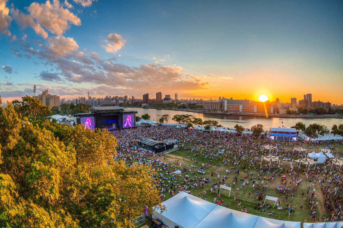 Arts + Culture concert Music music festival music venue Offbeat summer tree outdoor sky cityscape vacation evening River morning tourism dusk reflection Sunset City skyline park aerial photography panorama