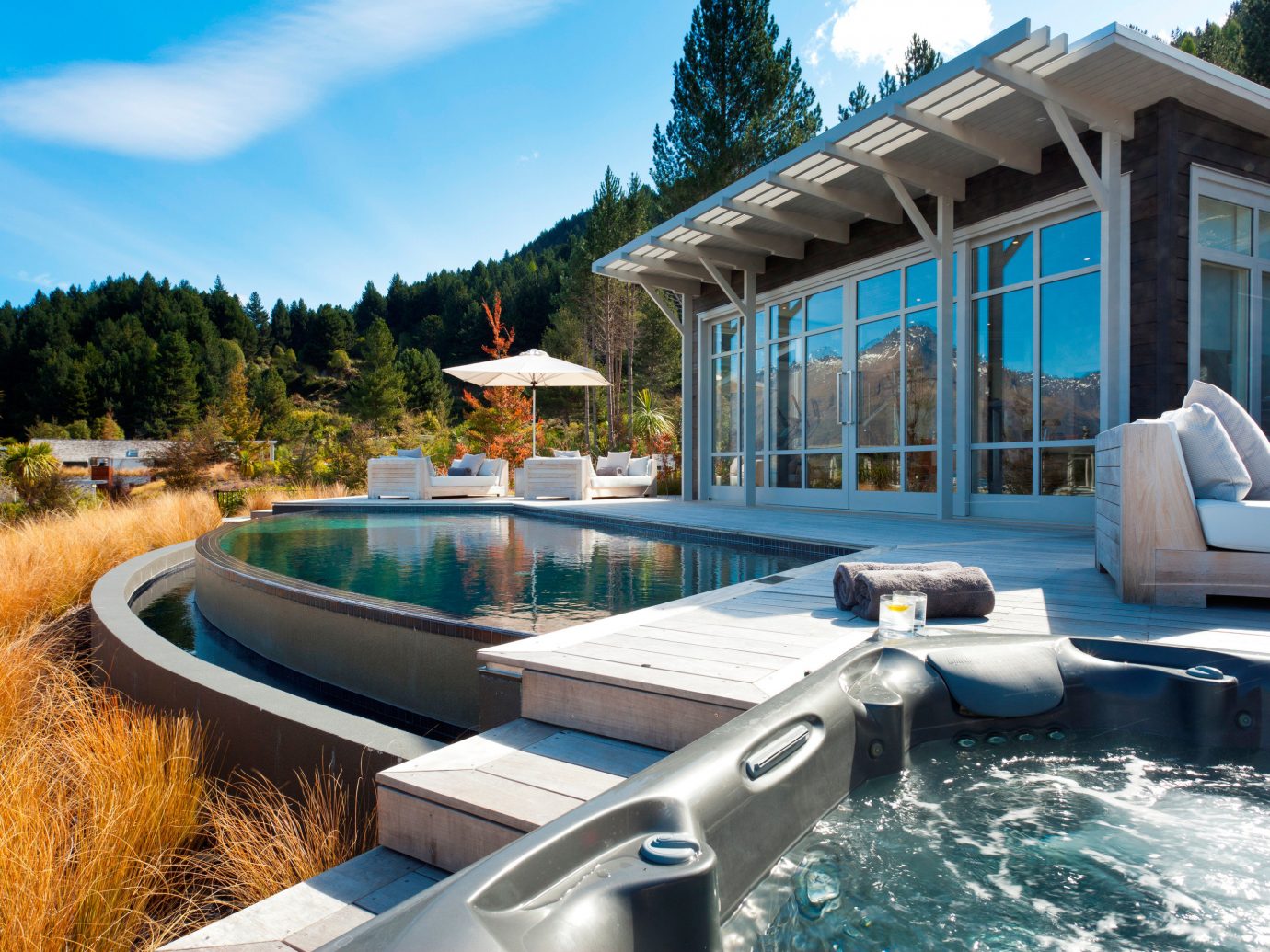 Trip Ideas outdoor sky swimming pool leisure property vacation estate vehicle Resort home Villa real estate backyard Deck
