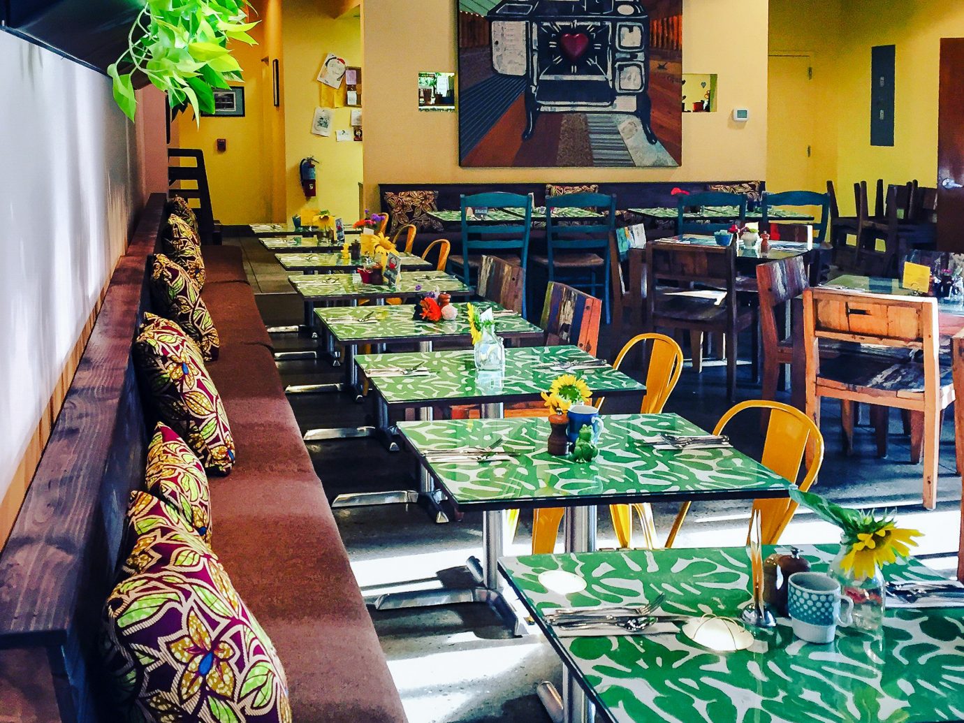 Trip Ideas indoor restaurant meal colorful interior design Bar colored