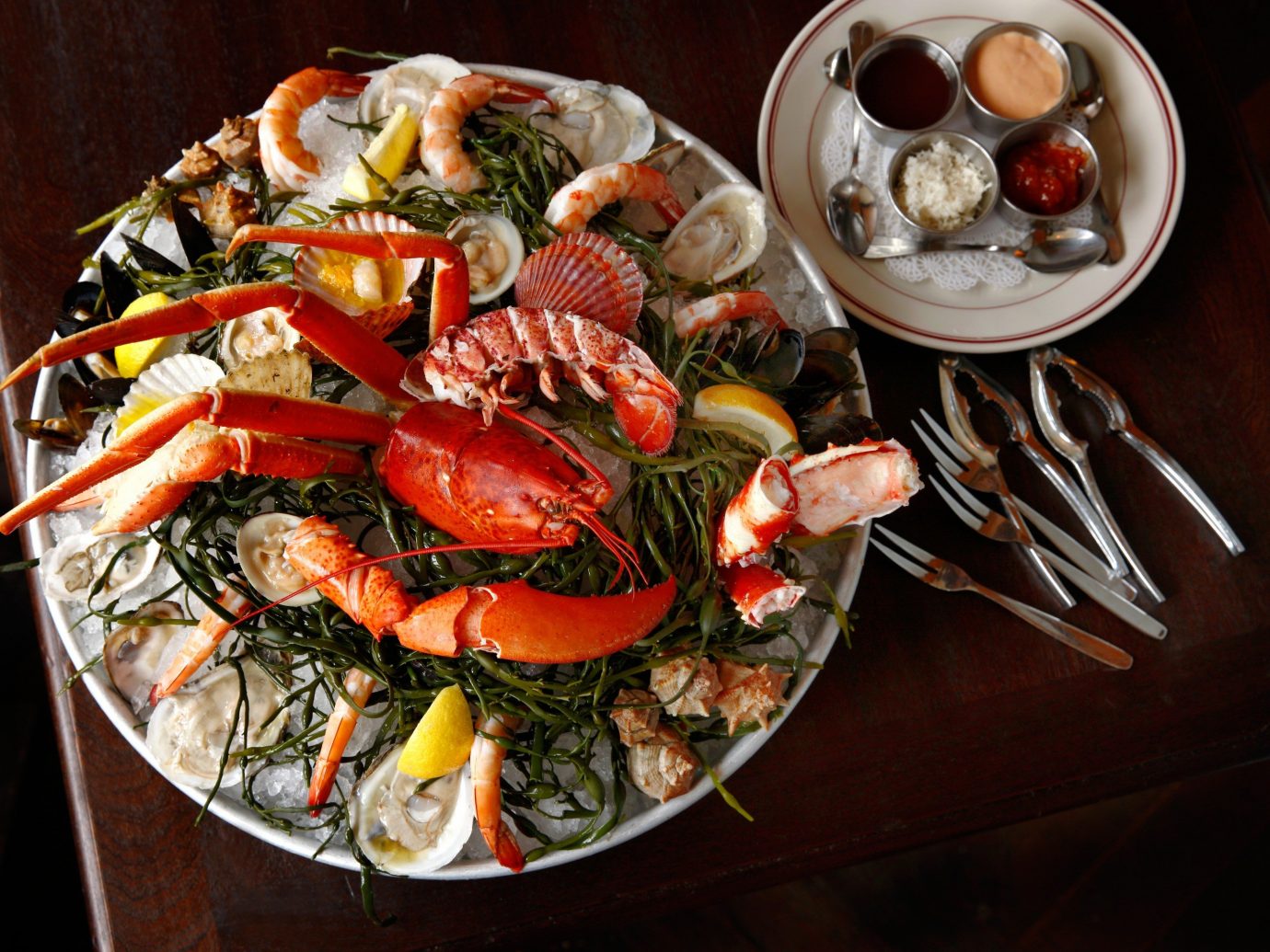 Food + Drink food dish Seafood meal cuisine invertebrate fish mussel animal source foods seafood boil