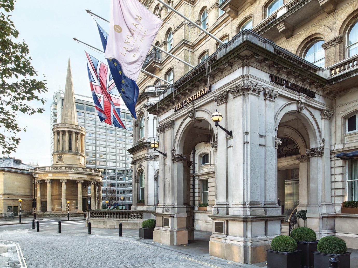 Hotels London Luxury Travel building outdoor landmark classical architecture arch palace facade metropolitan area statue metropolis City window mansion medieval architecture stone
