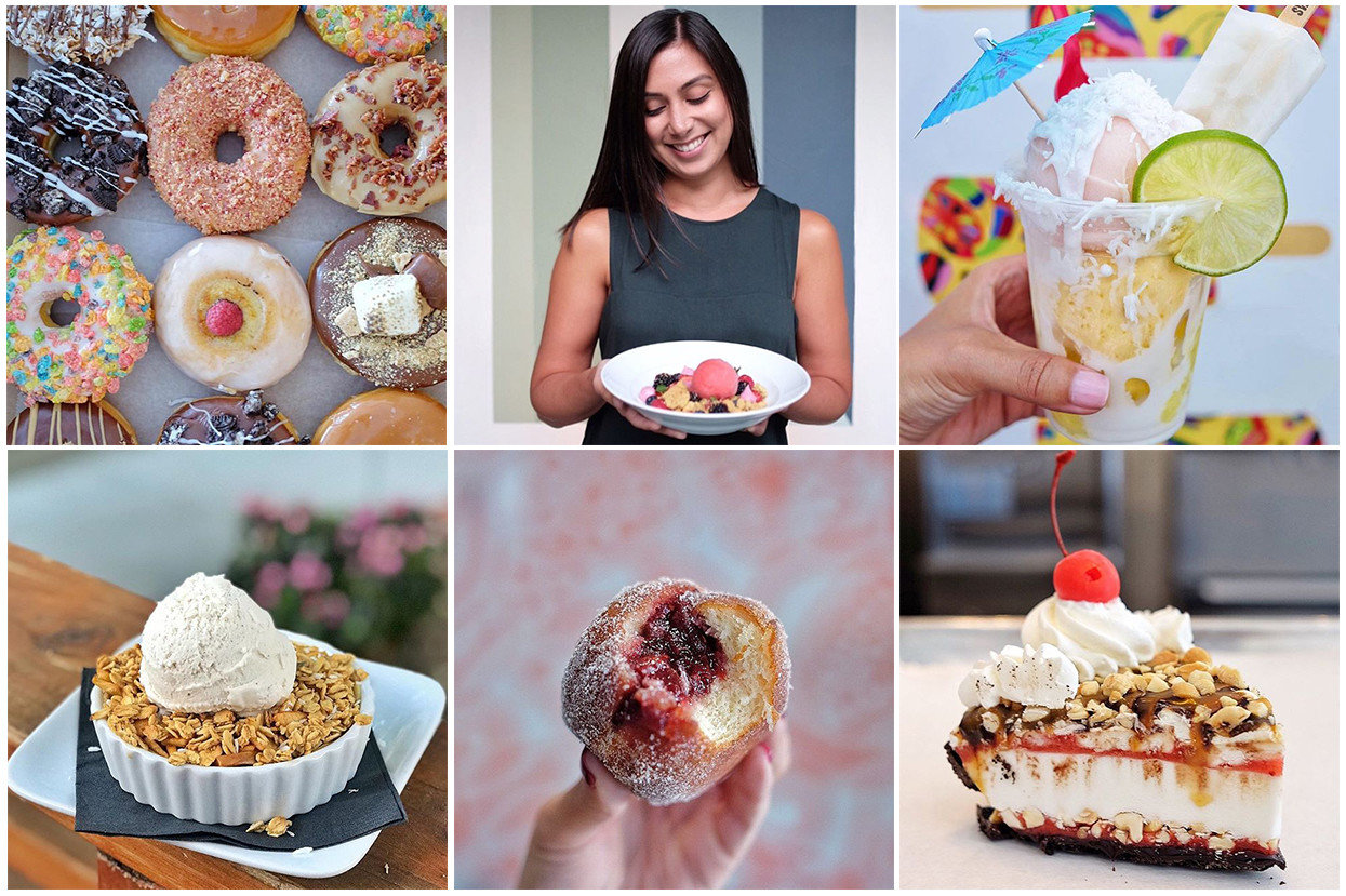 Food + Drink Influencers + Tastemakers different food dessert baking torte buttercream sweetness brunch frozen dessert icing flavor cream recipe dairy product baked goods finger food whipped cream snack fruit toppings various colorful same colored several breakfast