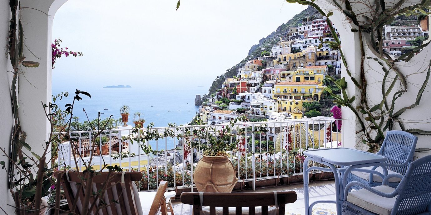 View of Positano from Le Sirenuse
