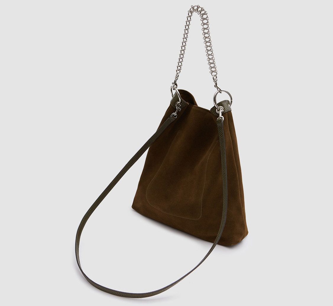 Trip Ideas bag shoulder bag handbag brown leather product accessory product design scale brand beige locket