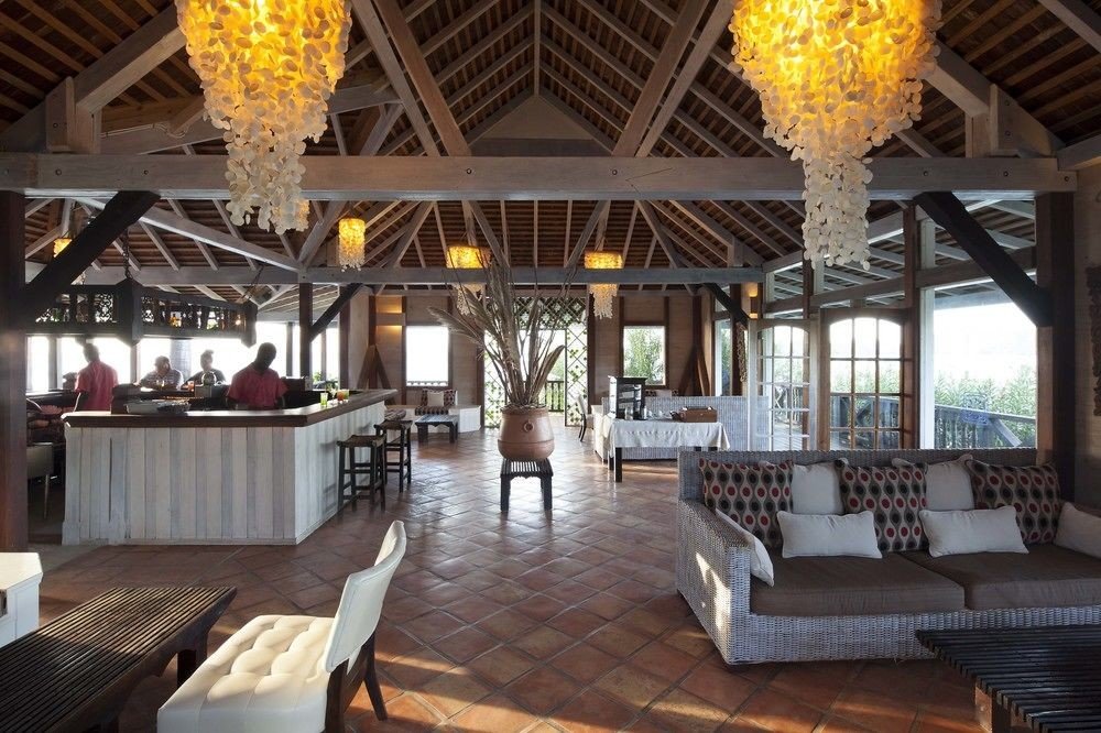 All-Inclusive Resorts caribbean Hotels indoor ceiling Resort interior design restaurant Lobby furniture