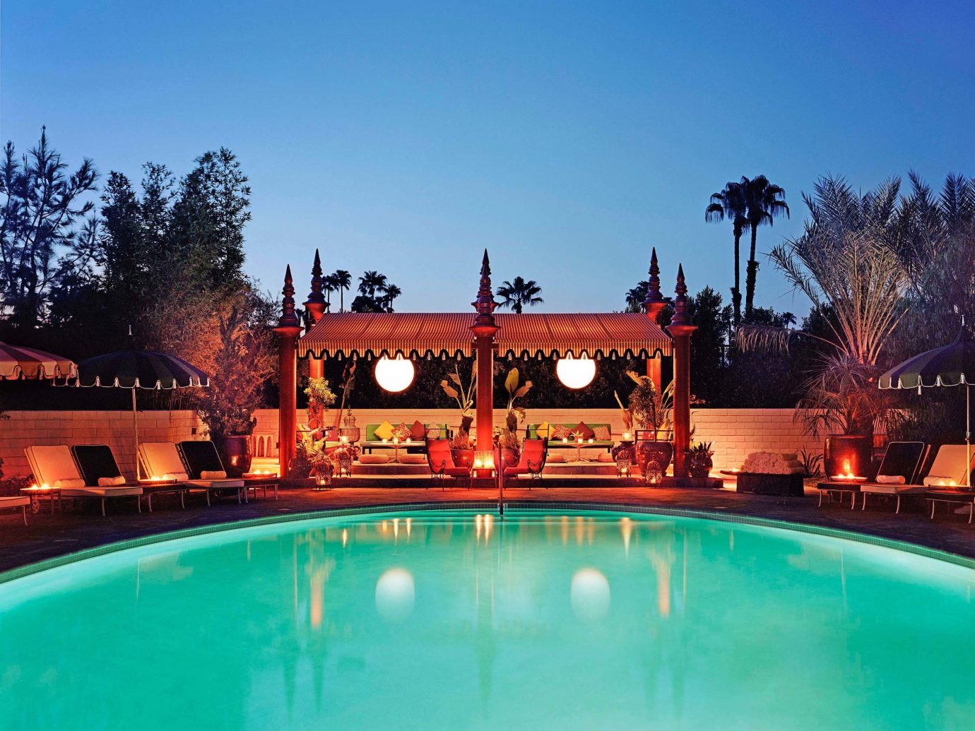 Hotels Pool Romance sky outdoor water swimming pool property building leisure estate Resort mansion Villa hacienda palace blue