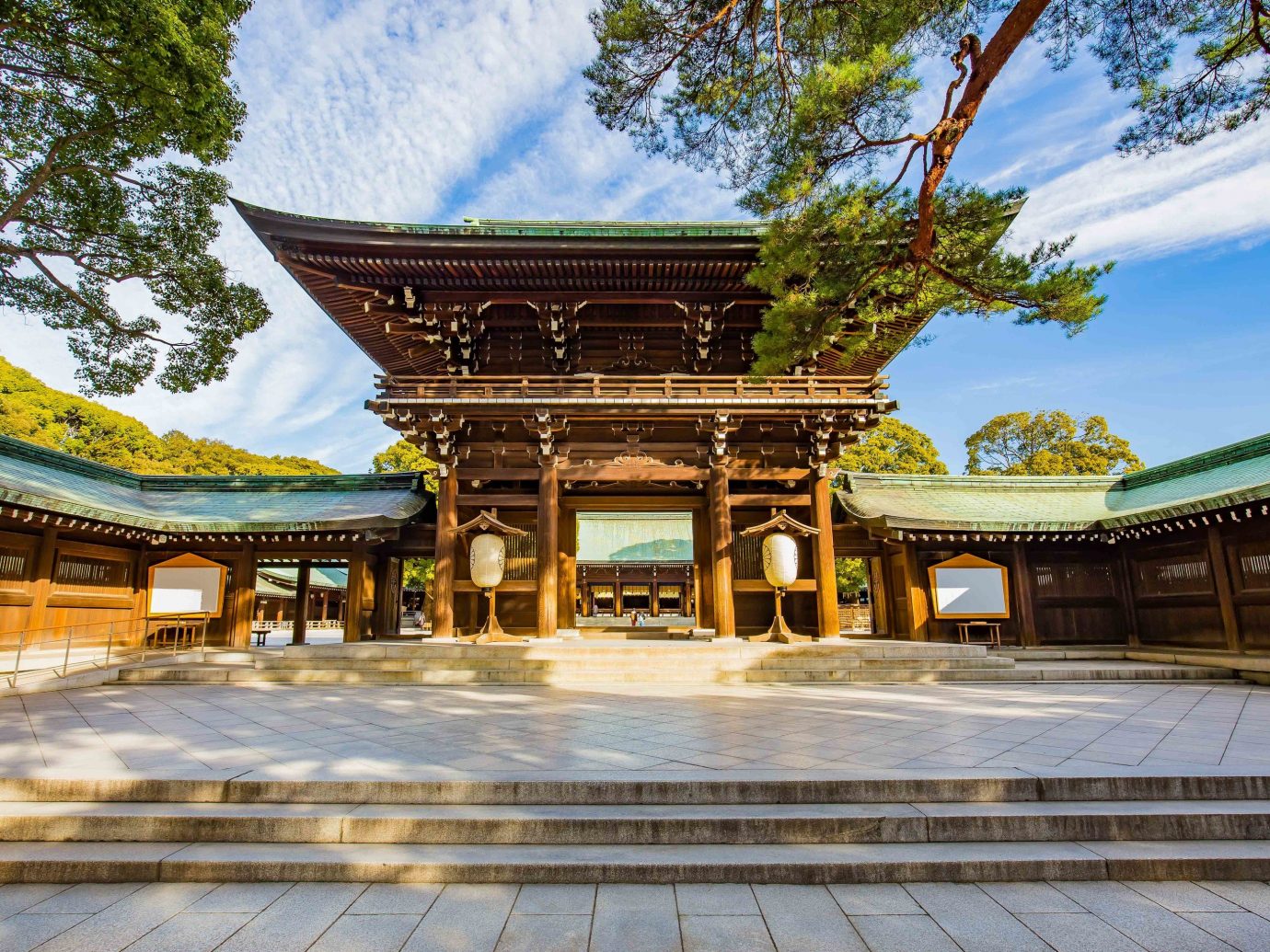 Trip Ideas outdoor tree sky building chinese architecture japanese architecture shinto shrine shrine historic site tourist attraction temple pagoda leisure place of worship estate