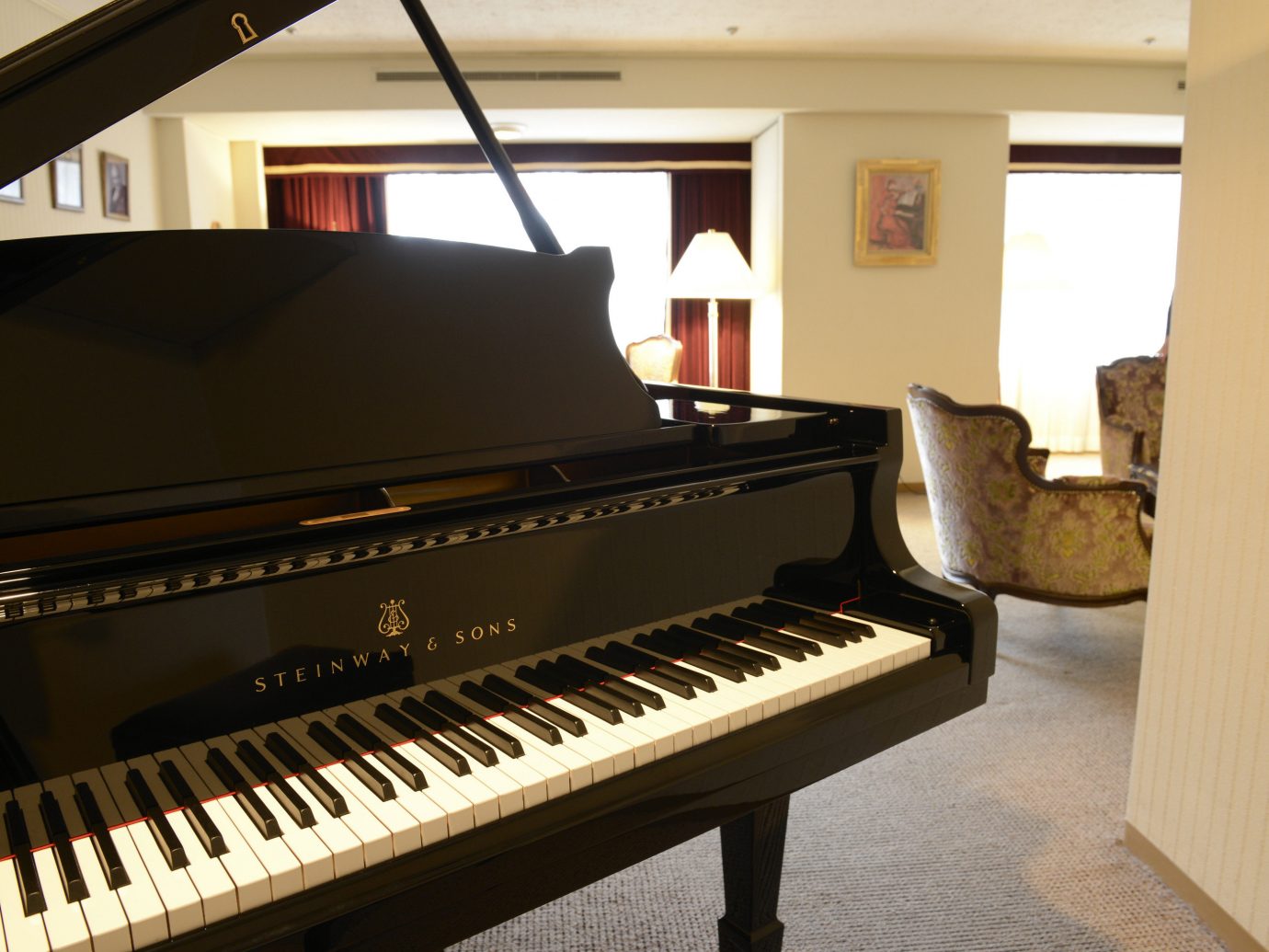 Hotels Japan Tokyo Music piano indoor wall floor musical instrument digital piano string instrument player piano electronic device technology keyboard fortepiano electric piano celesta luxury vehicle musical keyboard electronic instrument computer component clavier furniture