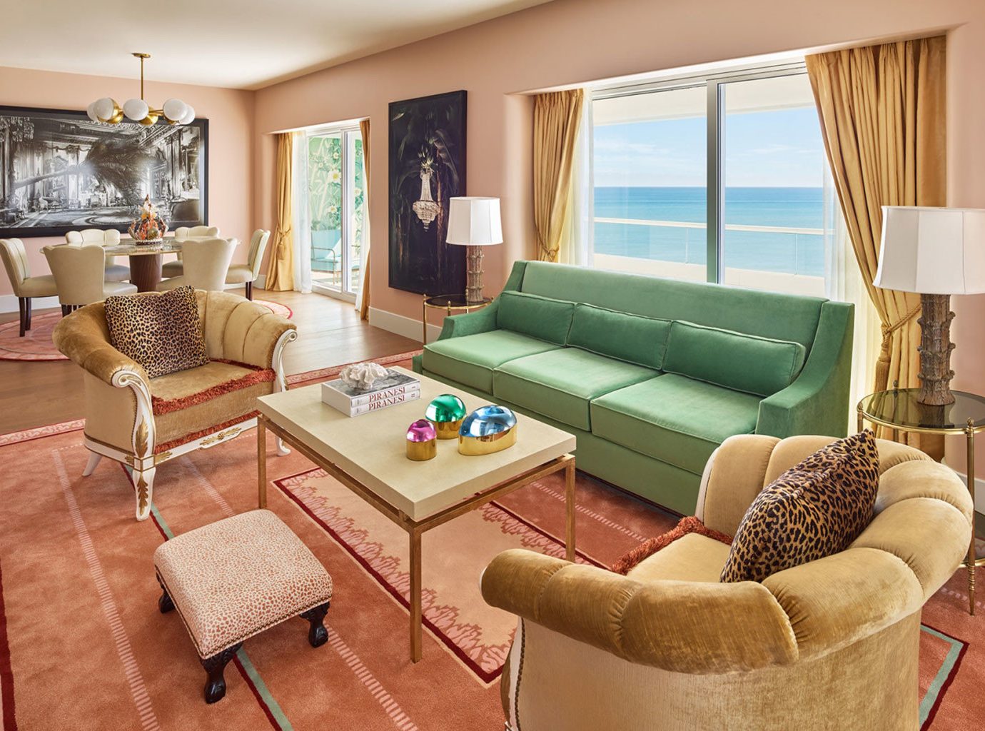 Living room at Faena Hotel Miami Beach