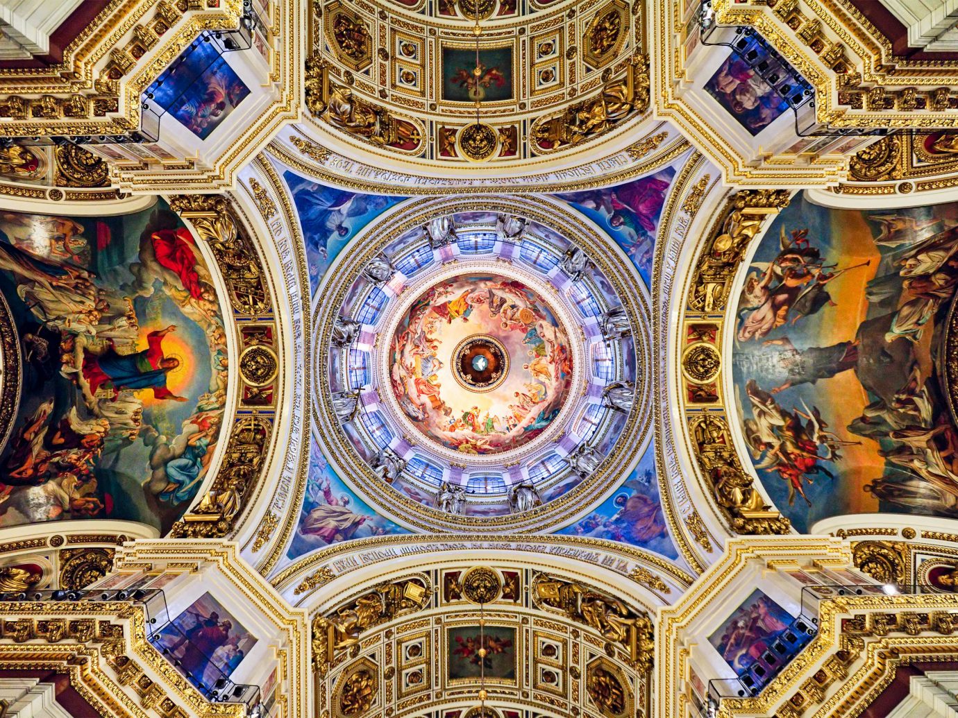 Travel Tips dome landmark building indoor cathedral basilica place of worship byzantine architecture symmetry chapel arch synagogue facade stock photography religion Church ceiling pattern decorated altar several