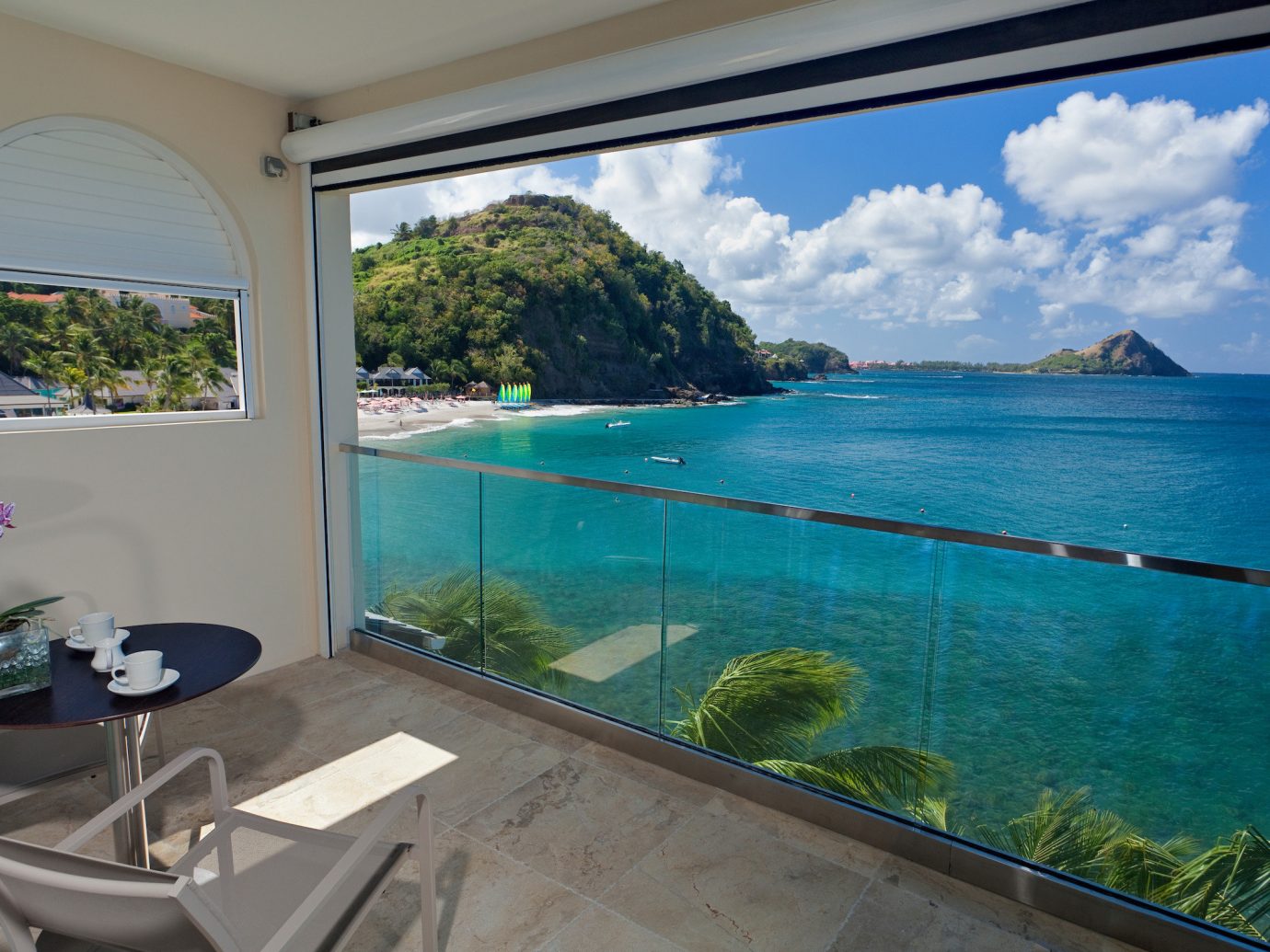 View of the ocean from BodyHoliday, St. Lucia