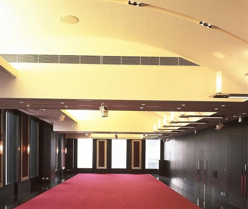 red auditorium Architecture sport venue lighting hall shape conference hall convention center