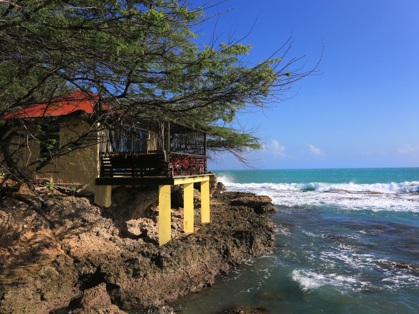 Exterior view of Jake's in Jamaica