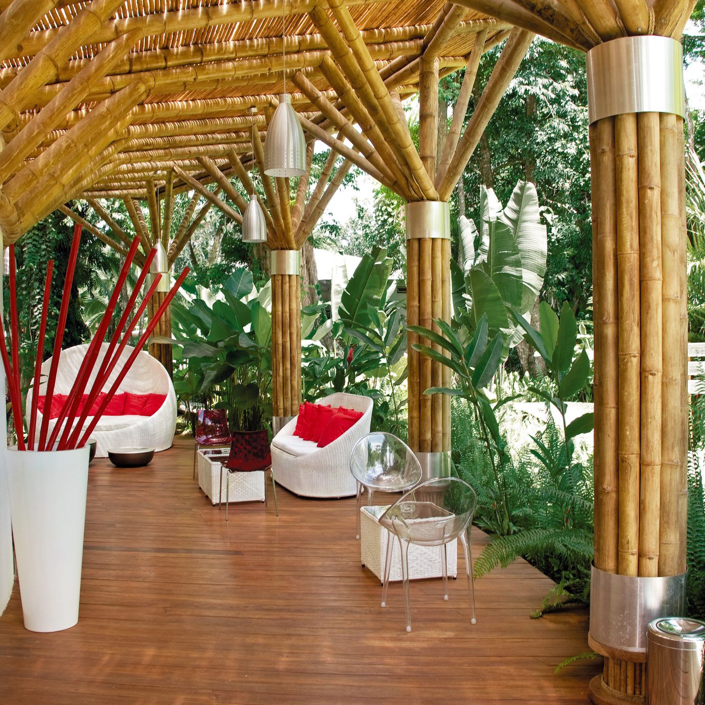 Bar Dining Drink Eat Luxury Tropical outdoor structure porch