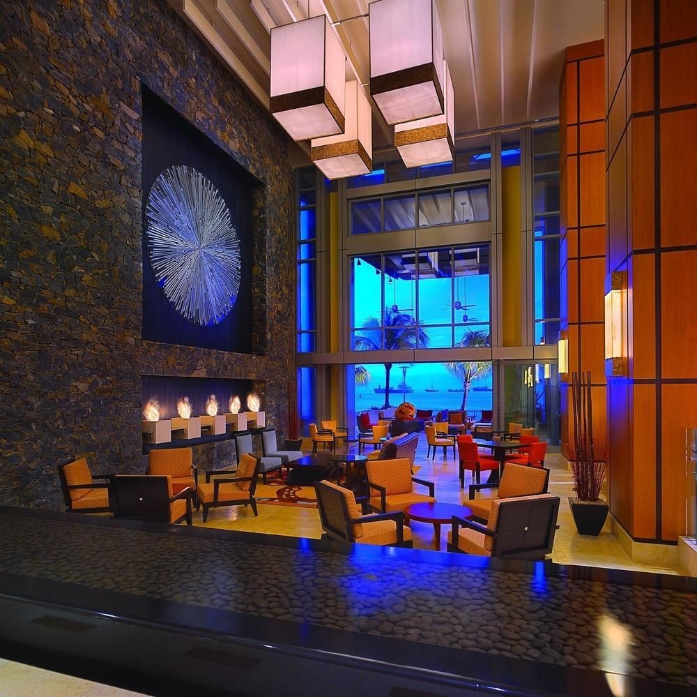 Bar restaurant lighting Lobby mansion living room