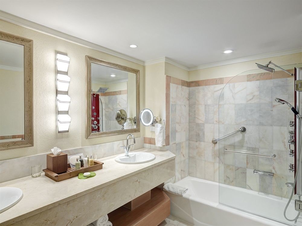 bathroom sink mirror property home cabinetry bathtub tub Bath clean