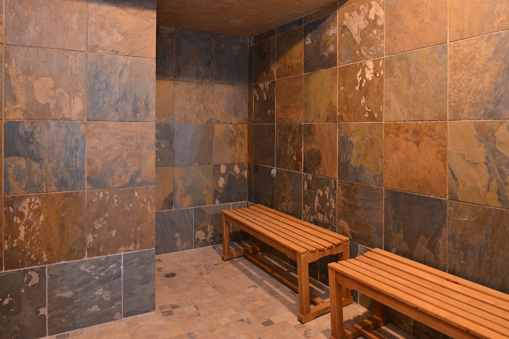 bathroom house flooring tile plumbing fixture cottage stone tiled