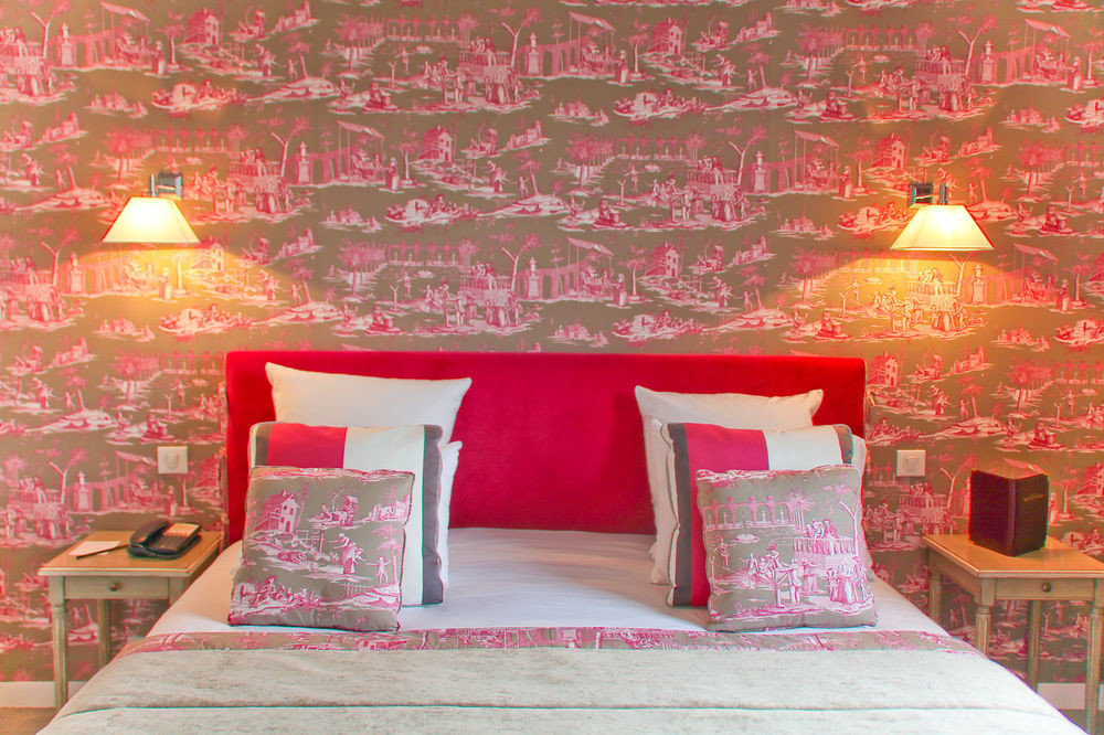 pink bed sheet wallpaper living room Bedroom