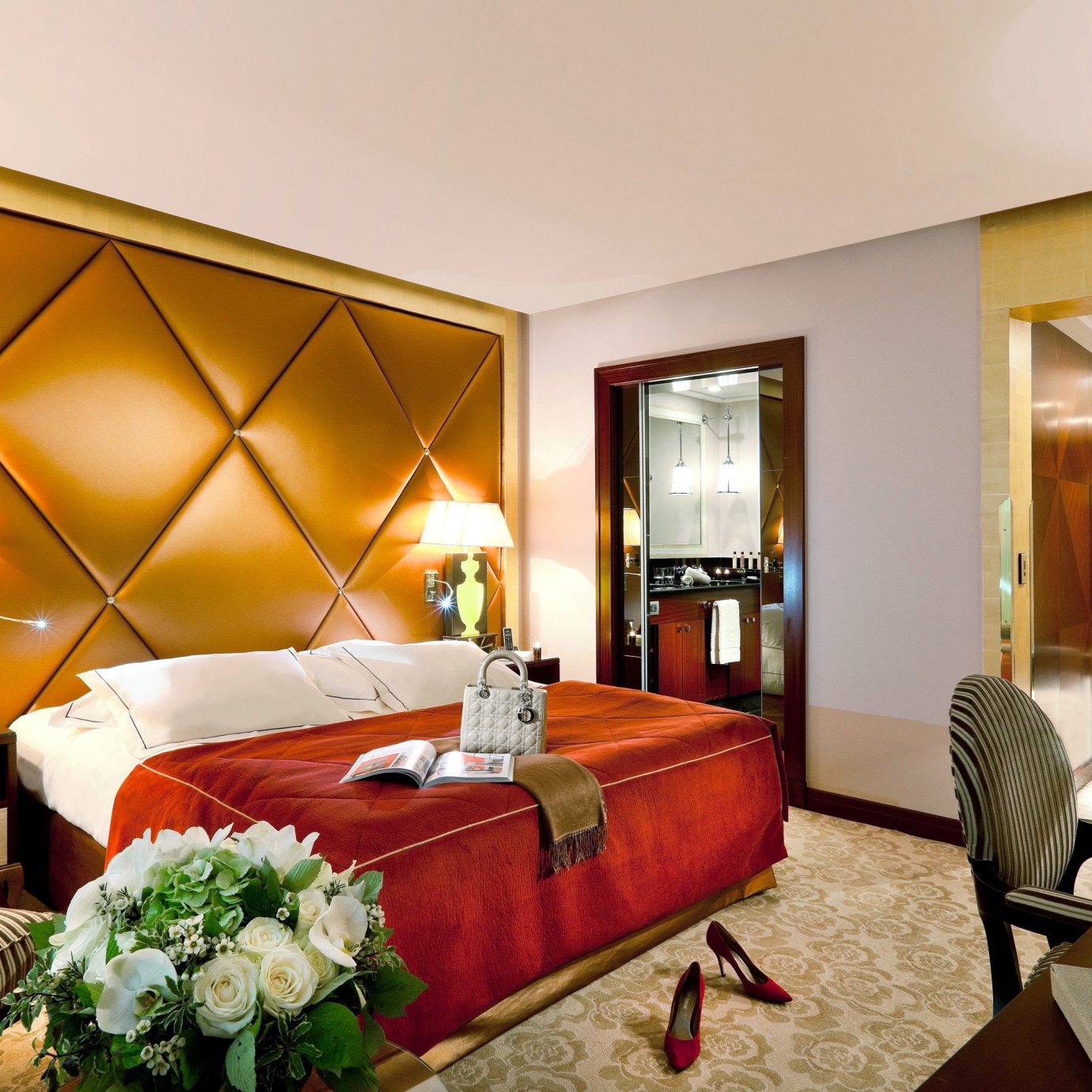 Bedroom Luxury Modern Romantic Suite sofa property living room Resort Villa condominium cottage flat
