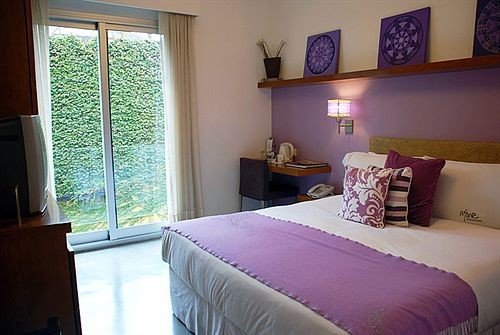 sofa property Bedroom cottage Suite pillow purple