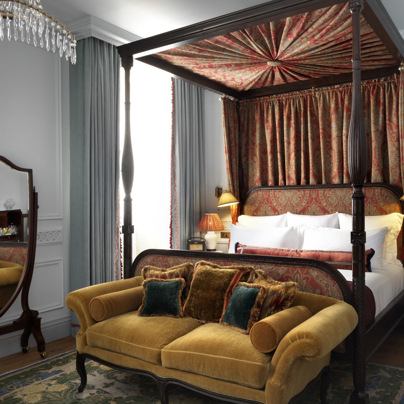 sofa living room window treatment Suite curtain home textile Bedroom interior designer decor