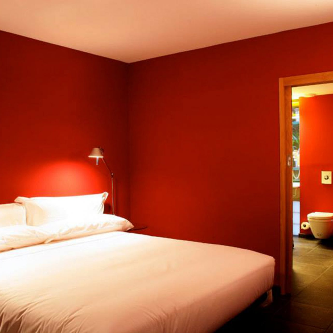 Bedroom Suite red orange