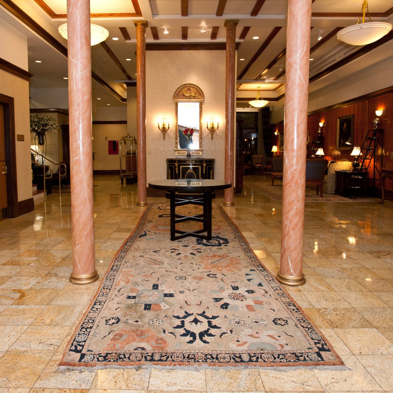 Boutique Classic Elegant Historic Lobby flooring