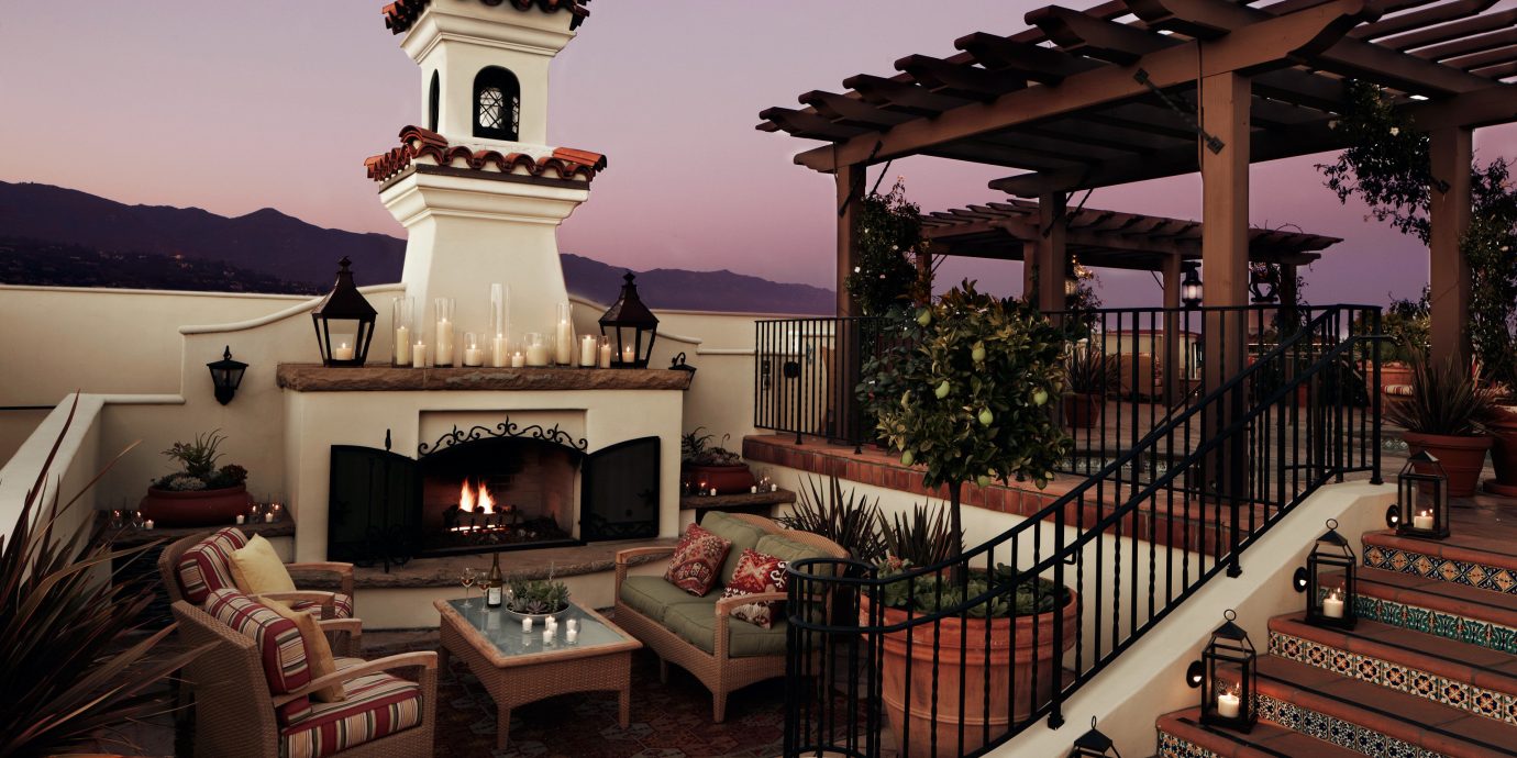 Boutique Elegant Exterior Fireplace Hotels Lounge Sunset Trip Ideas sky house mansion home Resort
