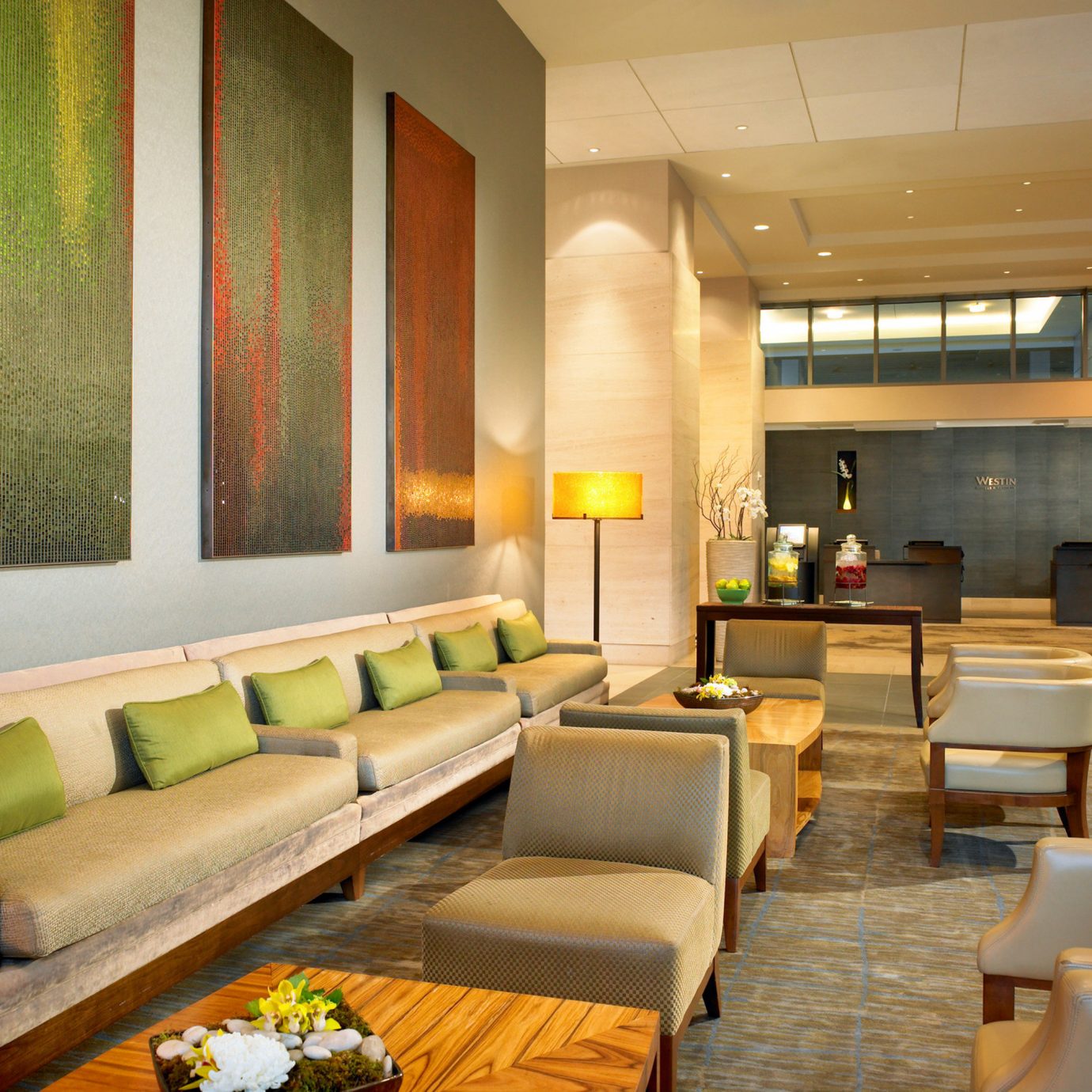 Business Classic Lobby Lounge Modern sofa property living room condominium Suite set